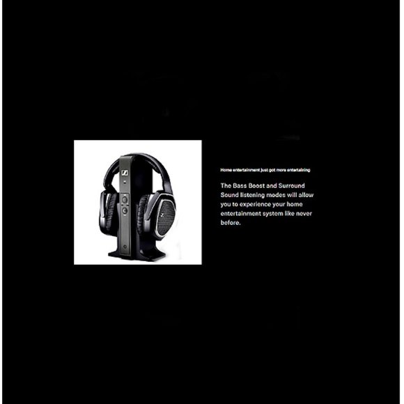 Sennheiser Headphones New Sennheiser Over Ear Rf Wireless Surround